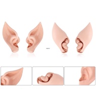 CUY 2Pcs Elf Ears Long Fairy Elf Ears Soft Pointed Fairy Ears for Halloween Cosplays