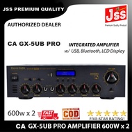 NEW! JSS CA GX-5UB PRO 600W x 2 KARAOKE AMPLIFIER SUPER HEAVY DUTY with BLUETOOTH USB LCD(ORIGINAL)