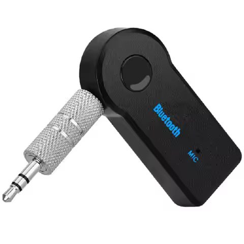 Audio Receiver Transmitter Embedded Microphone 3.5mm Jack Bluetooth-compatible 5.0 Music Receivers H