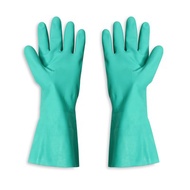 SAFETY JOGGER (SAFETY JOGGER) DEXTOR Rubber Nitrile Glove Green Size L