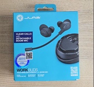JLab Work Buds True Wireless Earbuds with Boom Mic