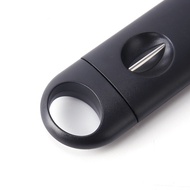 Plastic Cigar Cutter V-Edge Simple Portable Cigar Cutter Double-Edge Cigar Cutter
