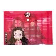 muse - 鬼滅之刃 鬼滅の刃 正版 A4 文件袋 啪扣 PP 文件夾 文具 收納 (橫式) (竈門禰豆子)