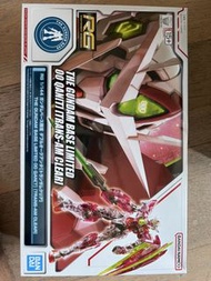 台場限定 RG 1/144 00 QAN[T] [TRANS-AM CLEAR]