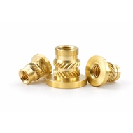 Heat Insert Nut Brass With Shoulder (Flange) Internal Thread M2-M3 For 3D Printing Strong Resistant 