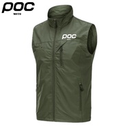 Sleeveless Waterproof Cycling Jacket Men MOTO POC MTB Vest Bike Clothing Road Bicycle Racing Wear Motorcycle Coat Gilet Ciclism