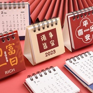 2023 Inspirational Text Desk Calendar Student Creative Desktop Plan Book Mini Portable Monthly Decoration
