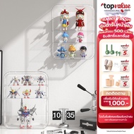 COCOGU ตู้วางโมเดล ติดผนัง โปร่งใส รุ่น 899 - cream