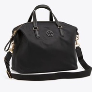 Tory Nylon Satchel Hitam / tas branded original / Tory Burch