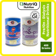 Reno-Pro Susu Milk Powder Renopro 400gram Low or High Protein and Criticare Renal Care Supplement