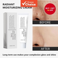 345 Relief Cream Moisturizer for Face Facial Cream Gentle Face Care Anti-Yellowing Moisturizer camet