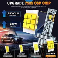 220W HYNBYZJ 25000Lm H4 H7 H11 LED Bulb Canbus H1 H8 Hb3 Hb4 Hr2 9005 9006 9012 H13 9007 9008 Headli