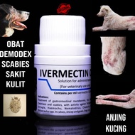 Ivermectin oral obat sakit kulit,demodex,gatal gatal anjing dan kucing