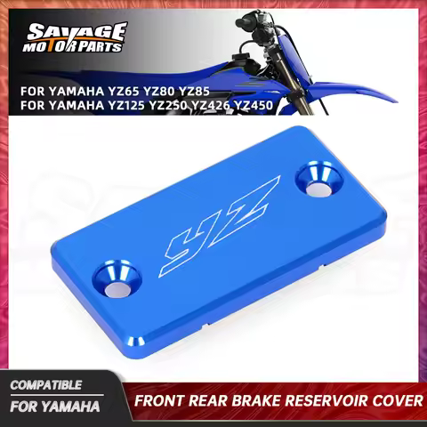 Motorcycle Front Brake Reservoir Cover For YAMAHA YZ125 YZ65 YZ 250 426 450 F YZ85 Big Wheel/SW/LW F