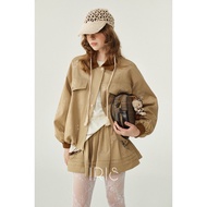 「สินค้าลิขสิทธิ์แท้」IRIS BOUTIQUE 25AW IJ73476 Seren jacket-skirt แจ็คเก็ต กระโปรง ดูดี ผ้านิ่ม ใส่ส