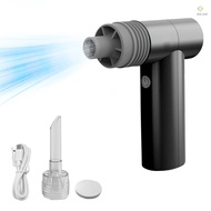 Electric Air Duster 100000RPM Mini Turbo Fan Dual-purpose Dust Removal Jet Dry Blower Built-in 3x110