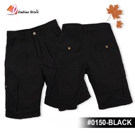 MU ELMER SELUAR POCKET PENDEK DEWASA / SELUAR 6 POCKET BERWARNA / MEN SHORT PANTS / CASUAL SHORT PAN