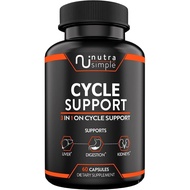Cycle Support Supplement for Men & Women - Natural Liver Cleanse & Repair - Gut Health & Kidney Supp