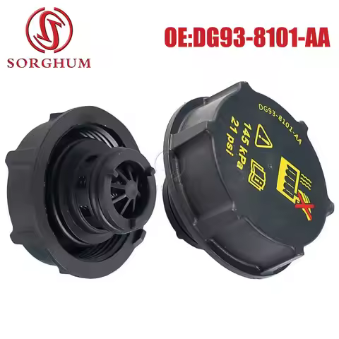 SORGHUM Radiator Coolant Expansion Water Tank Cap DG93-8101-AA for Ford F250 Super Duty 2020 2021 20
