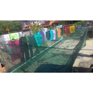 Jaring Sangkar Bela Anak Ikan/Pukat Asuhan Anak Ikan/Sangkar Ikan/Kolam Ikan/PELBAGAI SAIZ