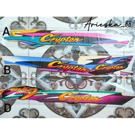 Yamaha Crypton Cripton 1998 Striping | Crypton crypton motorcycle body sticker