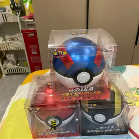 100% Original P0ke Ball Master Balls Premium Ball Gift Box Pokém0n Cards Ptcg Simplified Chinese Ori