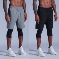 Men basketball shorts sport Running Shorts 2 in 1 Jogging Fitness Shorts Training Quick Dry Gym Shor