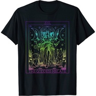 The Goddess Hecate Tarot Card Triple Moon Witch Hekate Wheel T-Shirt