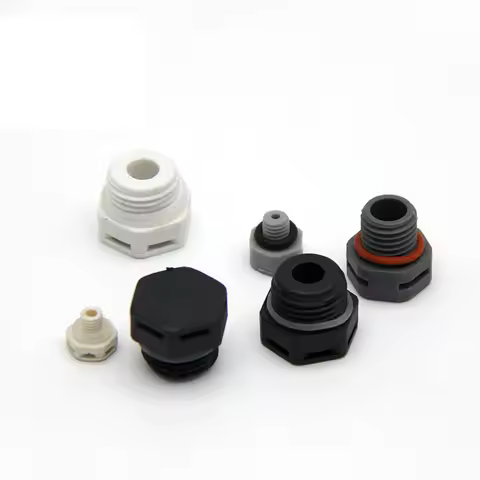 Plastic vent breather valve Permeable and hydrophobic ip68 M5/M6/M8/M10/M12/M16/M20 Screw in vent pl