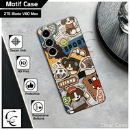 HP ClearCase - ZTE blade V80 Max V70 Max V70 Latest V70Design - Protective Case Flexible Silicone Pr