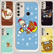 M-89 Cute Rilakkuma White Casing for Realme 14 14t 14x C71 C73 9i 5i C75 C2s C2 6i C17 Narzo 20A 5 1