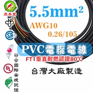 5.5mm2 2-Core 3-Core 4-Core PVC Multi-Core Control Wire Cable Power Cord Monitoring Extension Soft