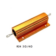 R 100W Aluminum Wire Resistor 2ohm 4ohm RX24 2R 4R 2ohm 4ohm 4ohm