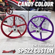 CANDY COLOUR SP522 Custom Hub Y15ZR/Y16 / SP522 Custom Candy Red Purple Blue SP522 Rim Custom Open h