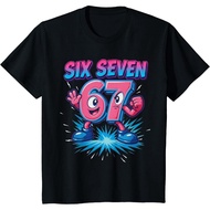 【 Baby T-Shirt 】 Funny 67 Six Seven Italian Brainrot Male Female 6 7 Meme T-Shirt