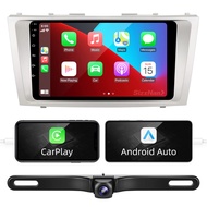 for Camry Upgrade Android Radio Compatible with Carplay Android Auto,Car Stereo Bluetooth Navigation