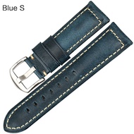 Watchband Watch Accessories Fashion Red Leather Watch Strap For Panerai SEIKO TISSOT Smartwatch Bracelet Vintage Watch Band Watches