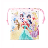 DAISO Disney Fluffy Drawstring Bag