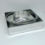 Cake pan, 3 kinds of round, square, love, 18, 20, 22 cm