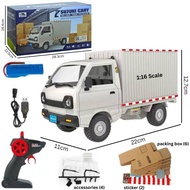 Mobil Remote Control SUZUKI CARRY Pick Up Cargo Truck Box RC Mini D42 RC Minibus HIJET Urban Trucks 