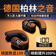 headphone bluetooth bluetooth earphone bluetooth headphone 2024 New Style V7 Open Ear Hanging Wirele