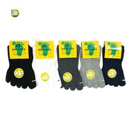[Made In Taiwan] Oral Pure Cotton Boat-Shaped Five-Toed Socks Foot Odor 22~24cm Boat OL-555-3 [Dlala