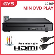 เครื่องเล่น DVD 2024ใหม่รองรับ1080P USB เล่นมัลติมีเดีย