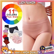 LFM_3D Warm Palace Honeycomb Middle/High Waist Sexy Hip Briefs