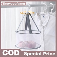 thewoodfamer Drying Ra Hanging Basket Beauty Egg Drying Net Bag Hangable Makeup Brush Storage Ra Sto