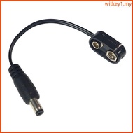 WIT Clip Converter Power Cable 9Volt Power Supply Cable Guitar Accessories