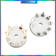 POP 5pieces B9A Ceramic 9Pin Tube Socket for 12AX7 12AT7 12AU7 ECC83 ECC82 E88CC