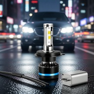 Super Bright CSP LED Headlamp Bulbs 30000LM Canbus H7 H1 H4 H11 Mentol Lampu Hadapan LED CSP Sangat 