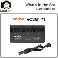 Godox Charger VC26 VC26T - For Battery VB26 VB30 WB100 V1 V1Pro V100 V860III AD100Pro MF-R76 etc / D
