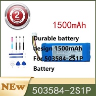 Durable battery design 1500mAh For 503584-2S1P Battery